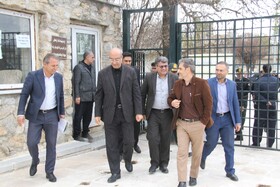 بازدید استاندار کرمانشاه از معبد آناهیتای کنگاور