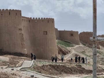 ارگ تاریخی بلقیس اسفراین در صدر بازدیدهای نوروزی است