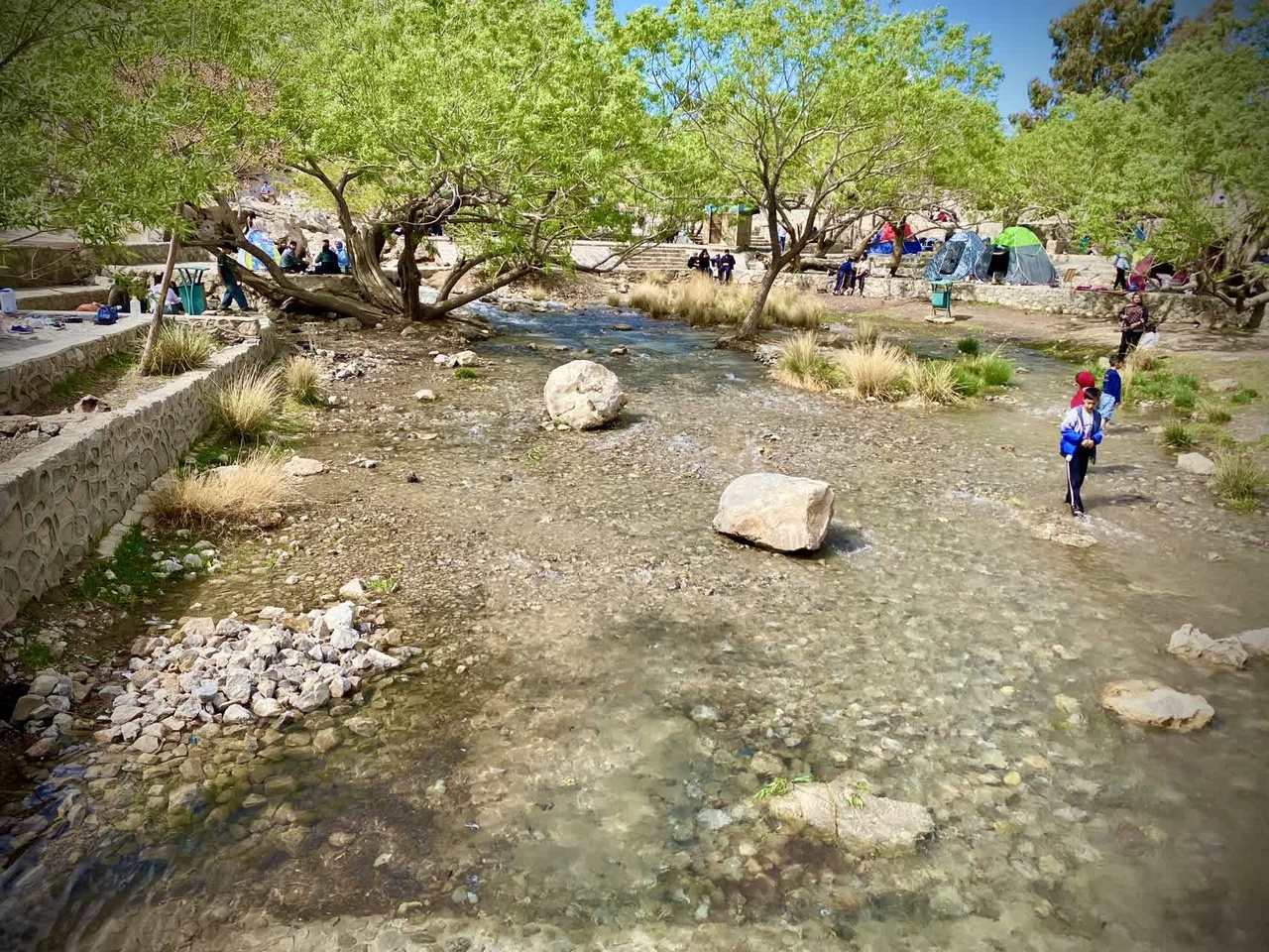 جانی دوباره در رگهای چشمه غربالبیز مهریز