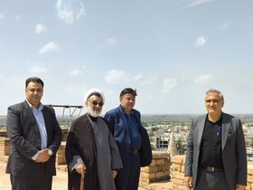 دبیر شورای عالی انقلاب فرهنگی از محوطه جهانی شوش بازدید کرد