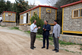 بازدید دبیر ستاد اجرایی خدمات سفر خراسان شمالی از تاسیسات گردشگری