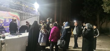 خادمی عاشقان وطن و ولایت در موکب فرشتگان میناب مدرسه ۲۲ بهمن ارومیه