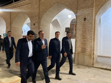 بازدید میدانی معاون هماهنگی امور عمرانی استاندار یزد از بافت تاریخی ثبت‌جهانی شهر
