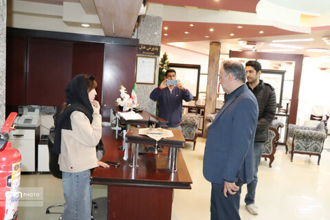 بازدید دبیر ستاد اجرایی خدمات سفر خراسان شمالی از تاسیسات گردشگری