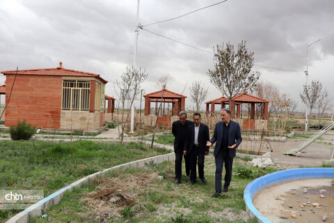 بازدید دبیر ستاد اجرایی خدمات سفر خراسان شمالی از تاسیسات گردشگری