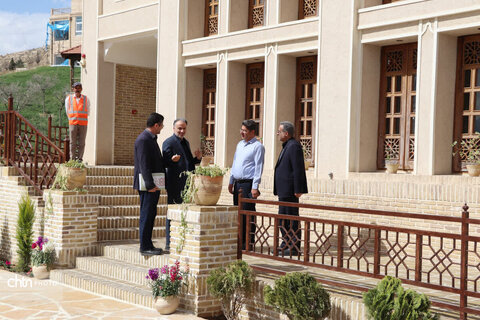 بازدید دبیر ستاد اجرایی خدمات سفر خراسان شمالی از تاسیسات گردشگری