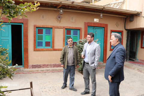 بازدید دبیر ستاد اجرایی خدمات سفر خراسان شمالی از تاسیسات گردشگری