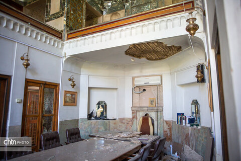 بازدید دبیر کمیته ملی سازمان یونسکو در ایران از بناهای تاریخی آسیب دیده در اصفهان