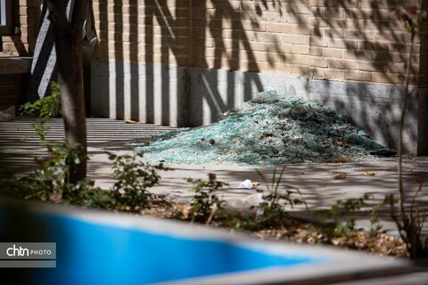 بازدید دبیر کمیته ملی سازمان یونسکو در ایران از بناهای تاریخی آسیب دیده در اصفهان