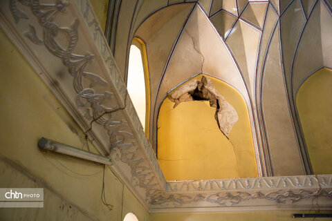 بازدید دبیر کمیته ملی سازمان یونسکو در ایران از بناهای تاریخی آسیب دیده در اصفهان