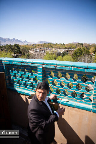 بازدید دبیر کمیته ملی سازمان یونسکو در ایران از بناهای تاریخی آسیب دیده در اصفهان