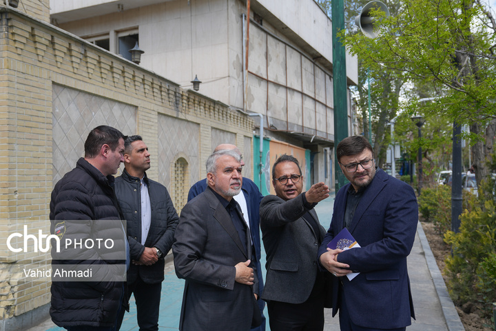 بازدید میدانی وزیر میراث‌فرهنگی از بافت تاریخی تهران