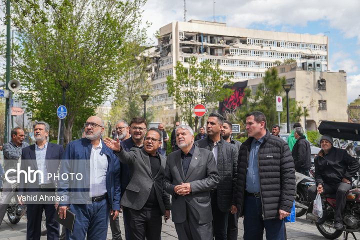 بازدید میدانی وزیر میراث‌فرهنگی از بافت تاریخی تهران