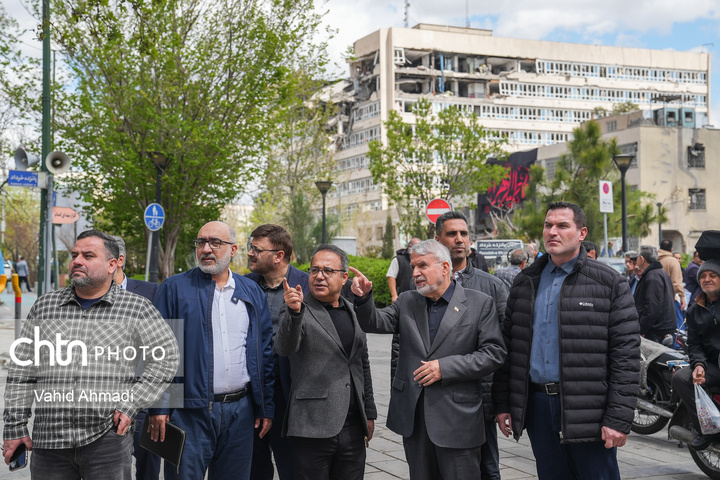 بازدید میدانی وزیر میراث‌فرهنگی از بافت تاریخی تهران