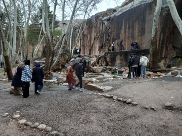 سراب تاریخی هرسین میزبان گردشگران نوروزی 