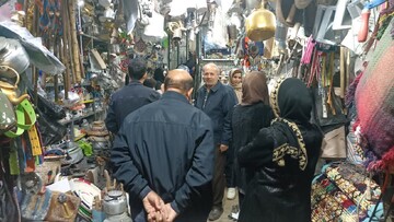 فعالیت ۲ فروشگاه صنایع‌دستی در ایوان برای خدمات‌رسانی به گردشگران نوروزی