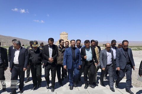 بازدید استاندار فارس از پاسارگاد