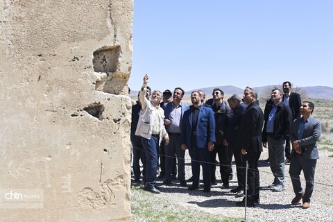 بازدید استاندار فارس از پاسارگاد