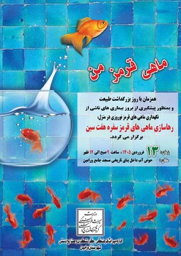 اجرای برنامه فرهنگی «ماهی قرمز من» در ورامین