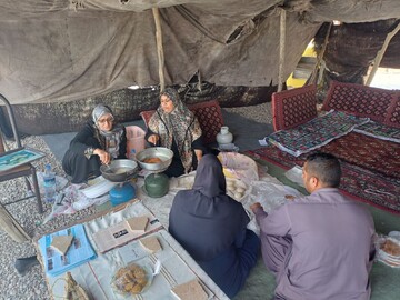 میزبانی از گردشگران نوروزی شهرستان زابل با خوراک محلی