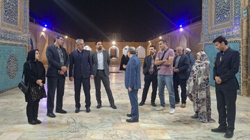 از مناره‌های بلند مسجد جامع تا بازار صنایع‌دستی؛ پایش میدانی معاون استاندار در قلب تاریخ یزد