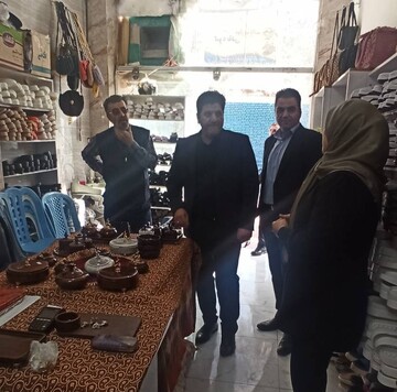 ارزیابی میدانی خدمات نوروزی و صنایع‌دستی آبدانان