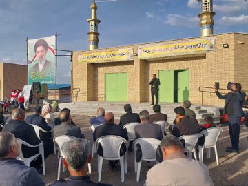 برپایی نوروزگاه مقاومت در ایستگاه استقبال از زائران و گردشگران روستای سریده بجستان