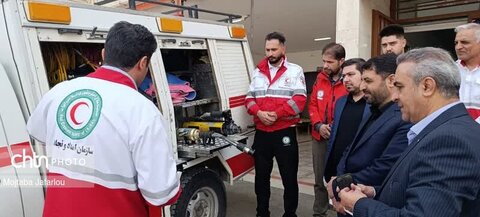 بازدید بازرسان استانداری زنجان و فرمانداری ابهر از دستگاه های خدمات رسان ،مراکز امدادی و خدماتی شهرستان ابهر