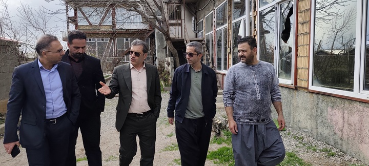 بازدید سرپرست میراث‌فرهنگی کرمانشاه از تاسیسات گردشگری آسیب‌دیده روانسر در جنگ تحمیلی/ انجام ارزیابی از خسارات جنگی به تاسیسات گردشگری استان کرمانشاه 