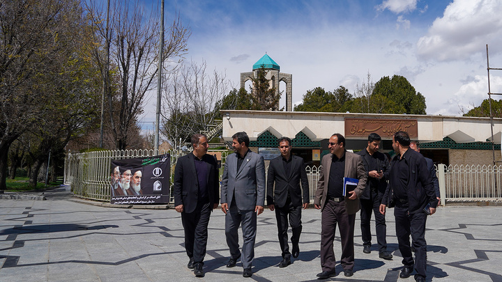 بازدید استاندار همدان از اماکن تاریخی
