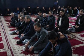 مراسم بزرگداشت سومین روز از شهادت شهید ستار خدابخش صنعتگر منبت کار زنجانی