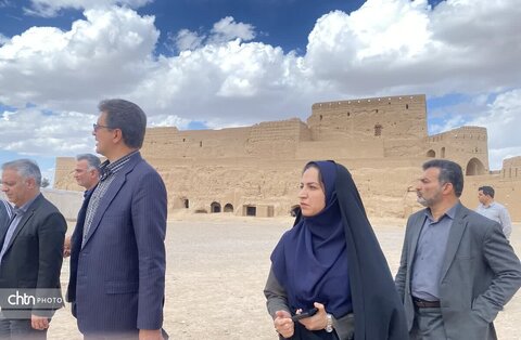 پایش پروژه‌های مرمتی و حمایت از هنرمندان در شهر جهانی میبد