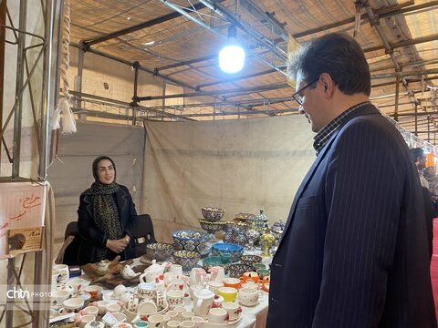 پایش پروژه‌های مرمتی و حمایت از هنرمندان در شهر جهانی میبد