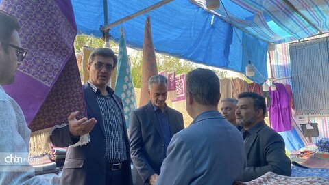 پایش پروژه‌های مرمتی و حمایت از هنرمندان در شهر جهانی میبد