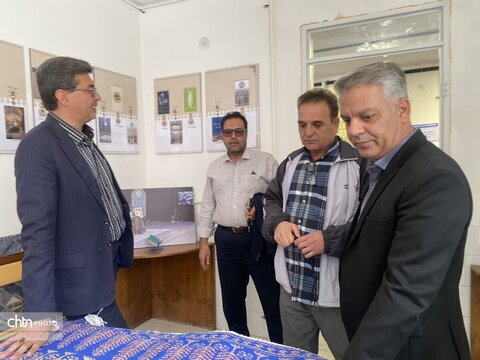 پایش پروژه‌های مرمتی و حمایت از هنرمندان در شهر جهانی میبد