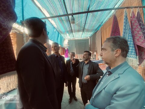 پایش پروژه‌های مرمتی و حمایت از هنرمندان در شهر جهانی میبد