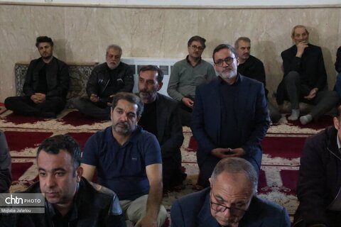 مراسم بزرگداشت سومین روز از شهادت شهید ستار خدابخش صنعتگر منبت کار زنجان