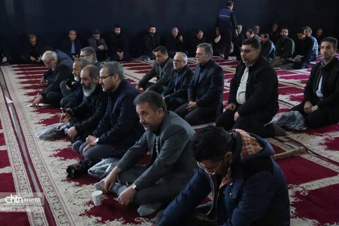 مراسم بزرگداشت سومین روز از شهادت شهید ستار خدابخش صنعتگر منبت کار زنجان