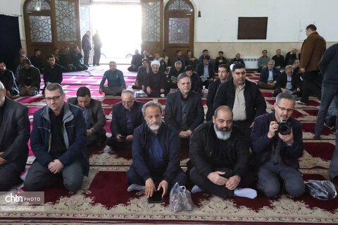 مراسم بزرگداشت سومین روز از شهادت شهید ستار خدابخش صنعتگر منبت کار زنجان