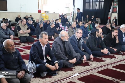 مراسم بزرگداشت سومین روز از شهادت شهید ستار خدابخش صنعتگر منبت کار زنجان