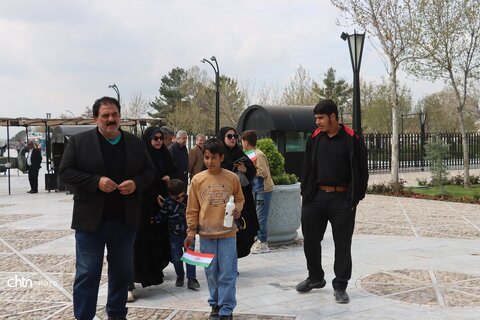 حال وهوای روز طبیعت در آرامگاه حکیم ابوالقاسم فردوسی توسی