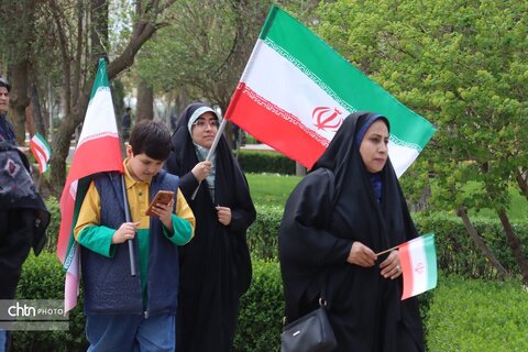 حال وهوای روز طبیعت در آرامگاه حکیم ابوالقاسم فردوسی توسی