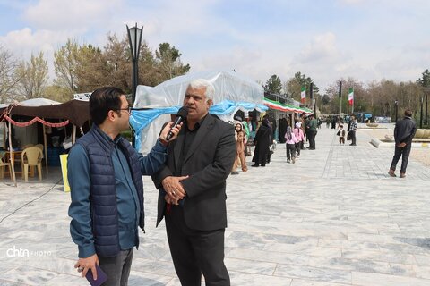 حال وهوای روز طبیعت در آرامگاه حکیم ابوالقاسم فردوسی توسی