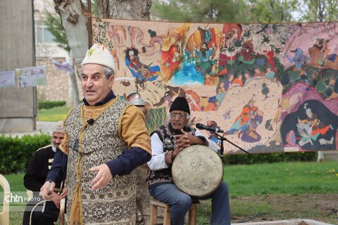 حال وهوای روز طبیعت در آرامگاه حکیم ابوالقاسم فردوسی توسی