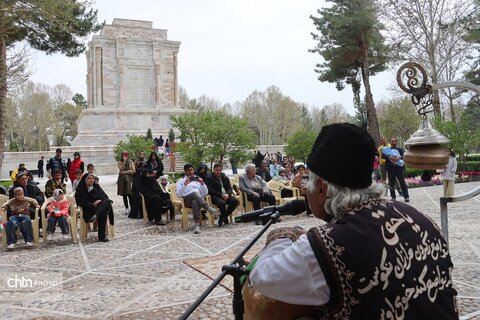 حال وهوای روز طبیعت در آرامگاه حکیم ابوالقاسم فردوسی توسی