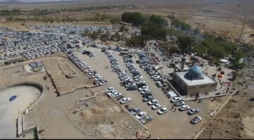 سیزده‌بدرِ تاریخی در غربالبیز؛ آغوش باز نگین مهریز به روی سیل جمعیت