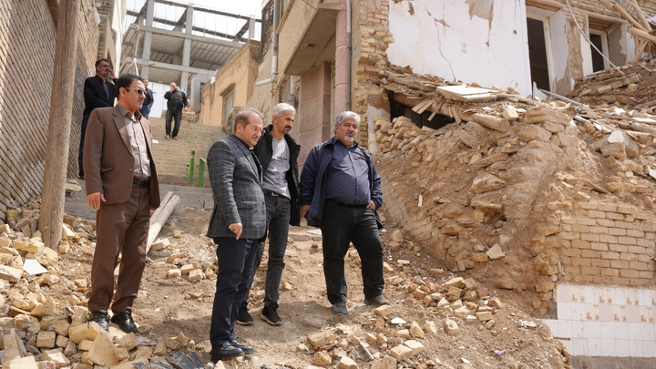 بازدید مدیرکل پایگاه‌های میراث‌فرهنگی کشور از کرمانشاه