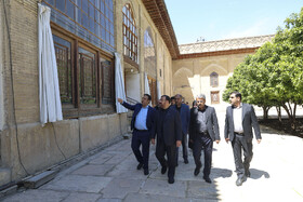 بازدید میدانی استاندار فارس از ارگ کریمخانی