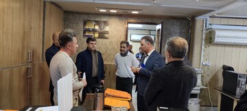 حضور مدیرکل بازرسی استانداری کرمانشاه در اداره میراث فرهنگی/ قدردانی برای خدمت رسانی ستاد سفر به مردم در شرایط جنگی
