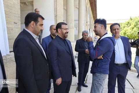 بازدید استاندار از ارگ کریم خانی